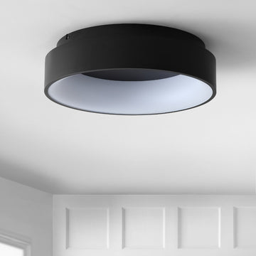 Ring 17.7" Integrated LED Flush Mount Ceiling Light - JONATHAN Y